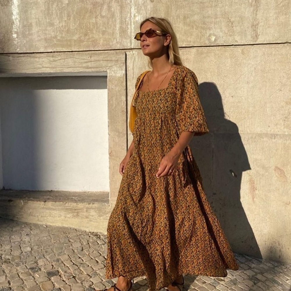 🌻Faithful the brand sobita midi dress🌻